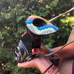 Bluestar Oval Large Viewfinder Eyecushion (Fleece, Black)