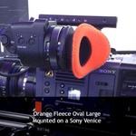 Bluestar Oval Large Viewfinder Eyecushion (Fleece, Black)