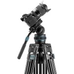 Fotopro DV-5A Pro Heavy-Duty Video Tripod with Fluid Head