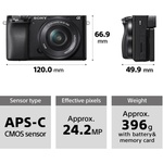 Sony a6100 Mirrorless Camera with 16-50mm Lens