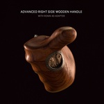 Tilta Tiltaing Advanced Side Wooden Handle Type IX Set (Black, Pair)