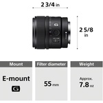 Sony E 15mm f/1.4 G Lens
