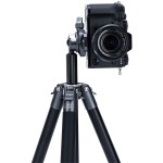 Fotopro FLY-1 Aluminum Travel Tripod with Arca-Type Ball Head (Slate Gray)