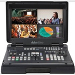 Datavideo Streaming Studio Kit with Mobile Switcher, 7" Monitor & 2 x PTZ Cameras (White)