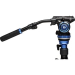 Benro C3883 Reverse-Folding Carbon Fiber Travel Tripod with S6Pro Fluid Video Head