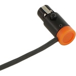 Cable Techniques CT-LPS-TA3-N LPS Low-Profile TA3F Connector (Orange)