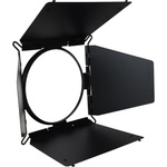 Litepanels 4-Leaf Rotating Barndoors for Studio X3 LED Fresnel Lights (7.9")