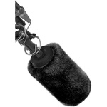 Bubblebee Industries The Spacer Bubble Windshield & Fur Cover System for Shotgun Mics (Black, Extra-Large/Big Mount)