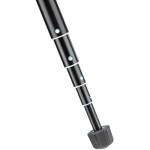Fotopro FLY-1 Aluminum Travel Tripod with Arca-Type Ball Head (Slate Gray)