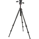 Manfrotto 290 Dual Aluminum Tripod with 3-Way Pan/Tilt Head