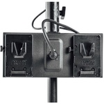 Litepanels Dual Battery Bracket for Gemini 2 x 1 Soft LED Panel (V-Mount)