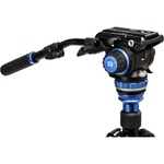 Benro C3883 Reverse-Folding Carbon Fiber Travel Tripod with S6Pro Fluid Video Head
