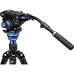 Benro C3883 Reverse-Folding Carbon Fiber Travel Tripod with S6Pro Fluid Video Head