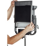 Litepanels Gemini 1x1 Soft RGB LED Light Panel (Pole-Operated Yoke, UK Power Cord)