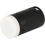 Cable Techniques Low-Profile Right-Angle XLR 3-Pin Male Connector (Standard Outlet, B-Shell, White Cap)