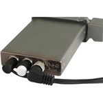 Cable Techniques 24" Low-Profile LPS TA3F To TA3F Cable (Black)