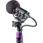 Rycote Baseball Felt-Covered Windscreen (Black, 19/20mm, 3-Pack)