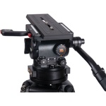 Miller CiNX 7 & HDC MB 1-Stage Aluminum Tripod System with Mitchell Base Adapter & Mid-Spreader