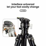 Fotopro LY-60 Quick Adjust Horizontal Head, Leveling Base