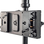 Litepanels Dual Battery Bracket for Gemini 2 x 1 Soft LED Panel (Gold Mount)