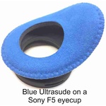 Bluestar Oval Large Viewfinder Eyecushion (Fleece, Peach)