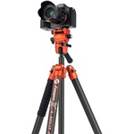 Fotopro X-AIRFLY Max Video Tripod (Orange)