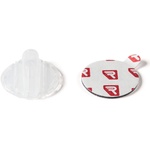 Rycote Overcovers Advanced Fur Disc Wind Covers for Lavalier Mics (5 Black, 25 Round Stickies)
