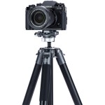 Fotopro FLY-1 Aluminum Travel Tripod with Arca-Type Ball Head (Slate Gray)