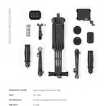 Tilta Lightweight Shoulder Rig (Black)