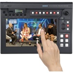 Datavideo PTC-280 4K PTZ Camera and KMU-200 Video Switcher/Recorder with VP-929 Kit