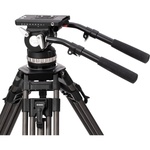 Benro BVX18 Carbon Fiber Pro Video Head and Tripod (39.6 lb Payload)