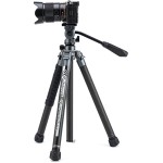 Fotopro X-Aircross 3 Lite Video Carbon Fiber Tripod (Slate Gray)