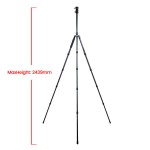 Fotopro X-75C Carbon Fiber Tripod with Ball Head