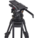 Miller CiNX 7 & HDR MB 1-Stage Aluminum Tripod System with Mitchell Base Adapter & Ground Spreader