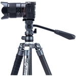 Fotopro X-Aircross 3 Video Carbon Fiber Tripod (Slate Gray)