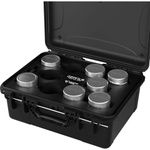 DZOFilm VESPID Retro 7-Lens Kit with Retro Silver EF Tool Kit & Hard Case