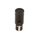 Cable Techniques LPS-TA3-180 Low-Profile Right-Angle TA3F (Black Cap, 5mm)