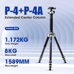 Fotopro P-4+P-4H+P-4A Industry Style Tripod