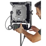 Litepanels Gemini 1x1 Soft RGB LED Light Panel (Pole-Operated Yoke, Bare Ends Power Cord)