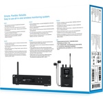 Sennheiser XSW IEM SET Stereo In-Ear Wireless Monitoring System (B: 572 to 596 MHz)