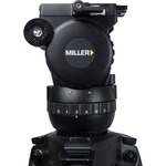 Miller CX8 Fluid Head with Toggle 2-Stage Alloy Tripod System (Ground-Level Spreader)