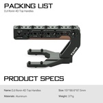 Tilta Top Handle for DJI Ronin 4D
