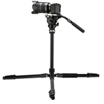 Fotopro S5i Pro Heavy-Duty Video Tripod with Fluid Head