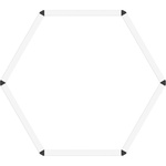 Aputure Hexagon Flat Connector for INFINIBAR Series LED Panel Lights