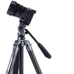 Fotopro X-Aircross 3 Lite Video Carbon Fiber Tripod (Slate Gray)