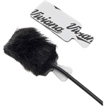 Viviana Fur for Lavalier Mics (Black, Rectangle)