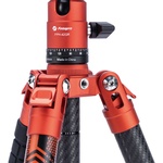 Fotopro X-Aircross 3 Carbon Fiber Travel Tripod with FPH-42QR Ball Head (Flame Orange)