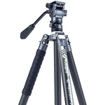 Fotopro X-Aircross 3 Video Carbon Fiber Tripod (Slate Gray)