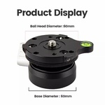 Fotopro LY-60 Quick Adjust Horizontal Head, Leveling Base