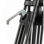Fotopro DV-3A Pro Heavy-Duty Video Tripod with Fluid Head (Aluminum)